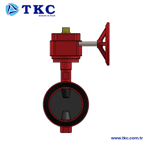 TKC-IKV34 zlenebilir Kelebek Vana Wafer Balantl