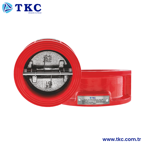 TKC5050K Ni Dual Check Valve Red