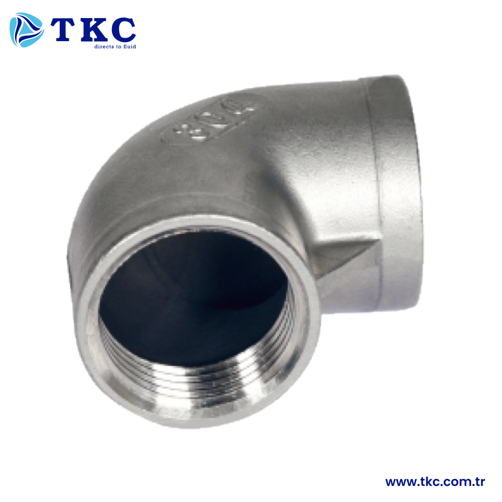 TKC77100 Paslanmaz Di�li Dirsek