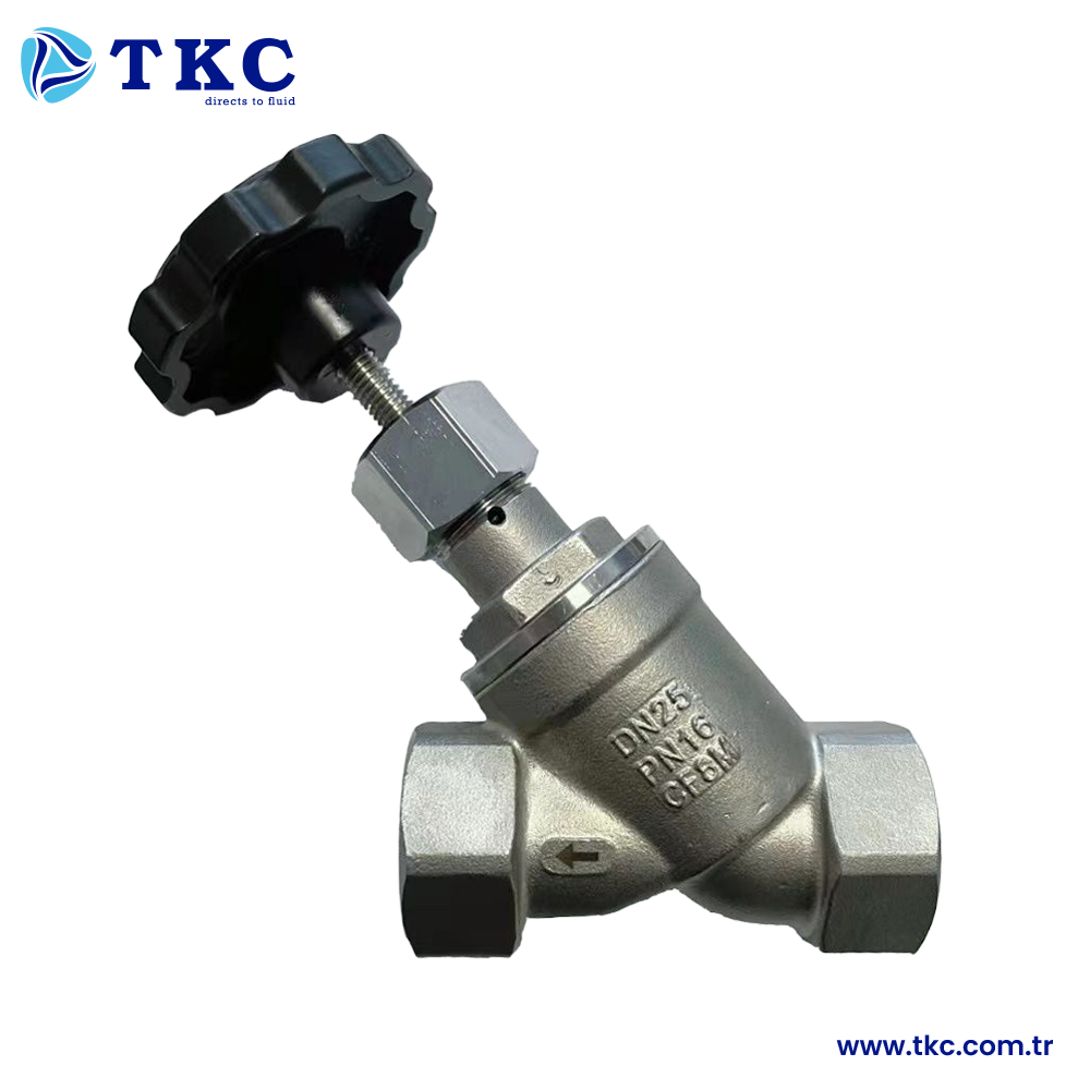 TKC8092 Manual Angle Seat Valve