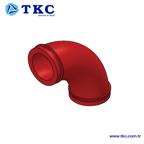 TKC-YD002 Yivli Dirsek 90