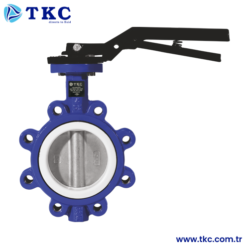 TKC3531 LUG Type Butterfly Valve PTFE Seat SS304 Disc