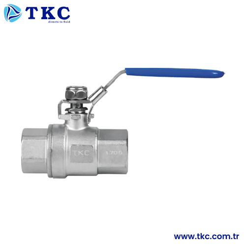 TKC6721 Threaded SS304 Two Pieces Ball Valve