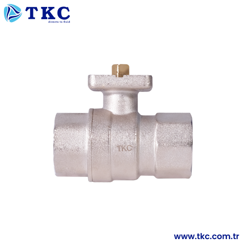 TKC6725P Two Pieces Threaded Brass Ball Valve